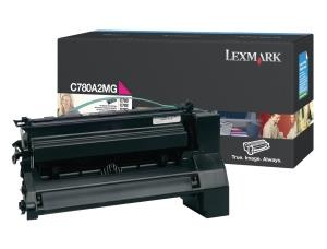 Toner Lexmark C780A1MG RPK magenta for C780n/C782n/X782e 6.000 pages 